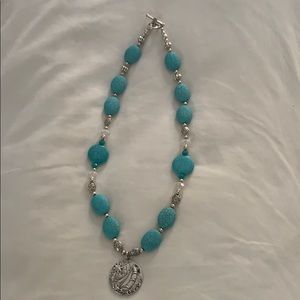 Sailboat Medallion Necklace